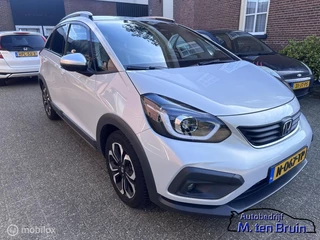 Honda Jazz 1.5 e:HEV Crosstar+Afn.Trekhaak/Sunlight Silver/1e eigenaar