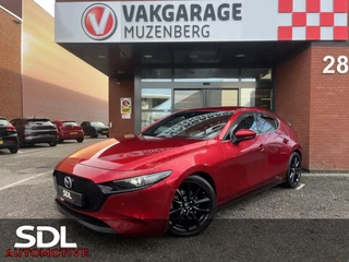 Mazda 3 2.0 e-SkyActiv-X M Hybrid 180 Luxury // 360 CAMERA // LEDER // ELEK.STOEL+GEHEUGEN // HEAD-UP DISPLAY // DODEHOEK // FULL LED //