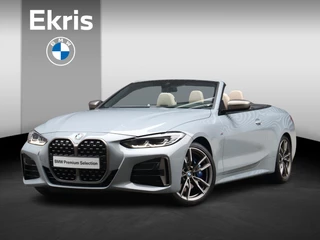 BMW 4-serie Cabrio M440i | High Executive | M Sport | Trekhaak | Hi-Fi | Verwarmbare Voorstoelen | Apple Carplay | Air Collar | 19'' LMV