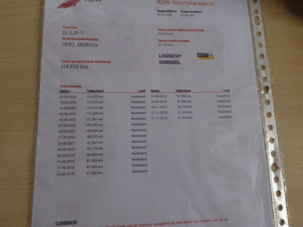 Hoofdafbeelding Opel Meriva