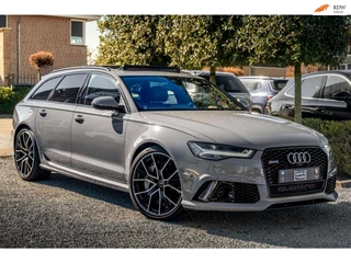 Audi RS6 Avant 4.0 TFSI Quattro Performance Pro Line + 605 PK Keramisch ACC Pano Carbon 21''