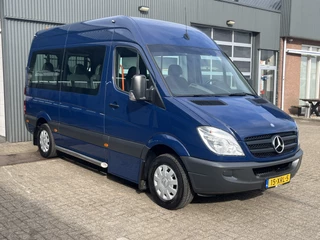 Mercedes-Benz Sprinter 313 2.2 CDI 366 Taxivervoer Groepsvervoer 9-Persoons Rolstoellift Airco Telefoonverbinding Stuurwielbediening Euro 5 Bpm vrij voor particulier gebruik!! Invalide Minder valide Aangepast