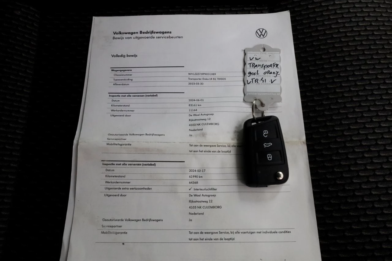 Hoofdafbeelding Volkswagen Transporter