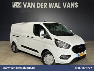 Ford Transit Custom 2.0 TDCI 130pk L2H1 Euro6 Airco | Camera | 2800kg Trekhaak | LED | Android Auto Cruisecontrol, Verwarmde voorruit, Stoelverwarming, Parkeersensoren, Bijrijdersbank