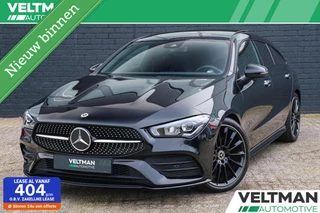 Mercedes CLA-klasse Shooting Brake 180 AMG Line PANO 19 INCH SFEERVERLICHTING NIGHT