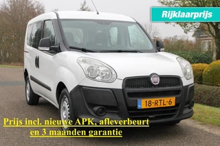 Fiat Doblò 1.4 95pk Active el. ramen/Aux+USB/trekhaak/2 schuifdeuren 5-pers.