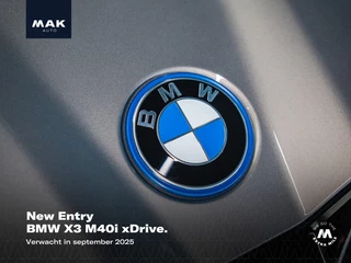 BMW X3 M40i xDrive High Executive 20", pano, H/K, HUD, LED-kopl., carbon, keyless, memory, privacy