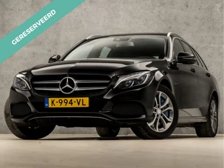 Mercedes-Benz C-Klasse Estate 350 e Sport 279Pk Automaat (PANORAMADAK, LUCHTVERING, ELEK SPORTSTOELEN, 360 CAMERA, STOELVERWARMING, ELEK ACHTERKLEP, NIEUWE APK, NIEUWSTAAT)