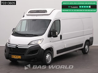 Hoofdafbeelding Citroën Jumper Citroën Jumper 120pk Koelwagen L3H2 Thermo King 230v Stekker Airco Cruise Parkeersensoren Euro6 Koel Koeler Kühl Kühler Kühlwagen Kühlkasten Airco Cruise control