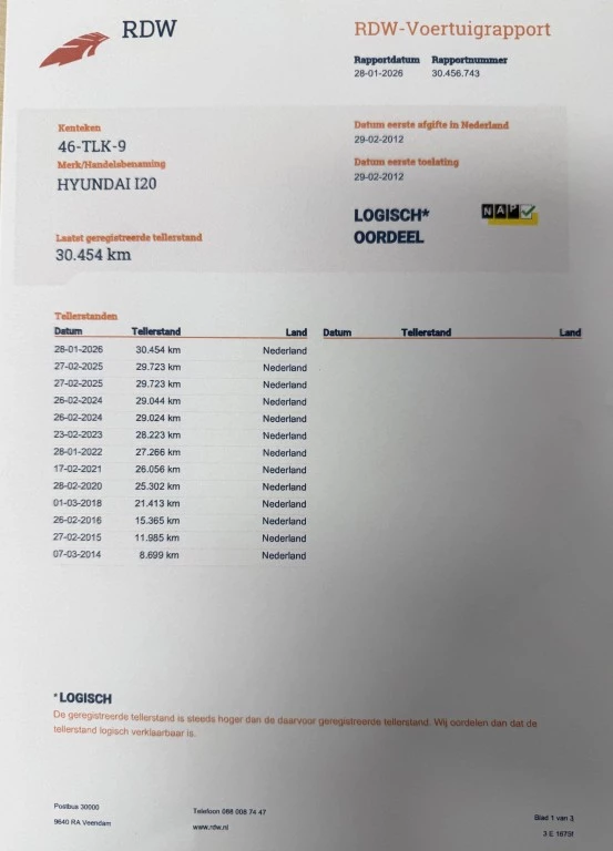 Hoofdafbeelding Hyundai i20