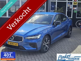 Volvo S60 2.0 T6 AWD Twin Engine R-Design ELEKTR TREKHAAK NL-AUTO 1e eigenaar!