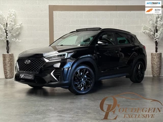 Hyundai Tucson 1.6 T-GDI N-Line /Black Edition / Pano / Carplay / Alcantara / Camera / Cruise / Garantie / Drive Mode / Stuur Verw