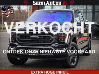 Ford F-150 USA BLACK OPS | 5.0 V8 406PK | 360 CAMERA | UITLAAT KLEP | BEDSLIDE | CREW CAB | LEDER | CREW CAB | DUBBELE CABINE | 5 PERSOONS | DC | GRIJSKENTEKEN |