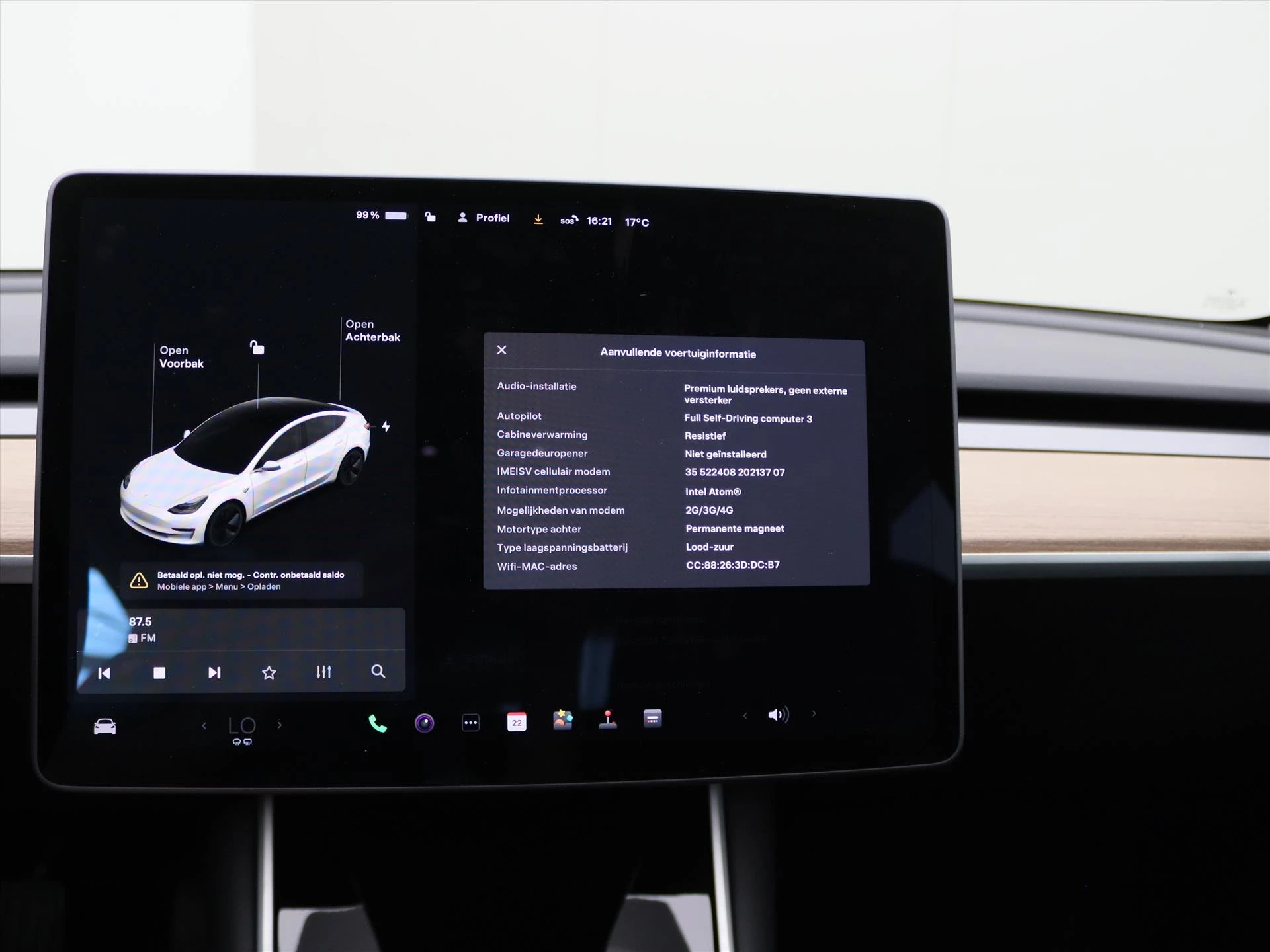 Hoofdafbeelding Tesla Model 3