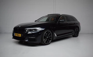 BMW 5-serie Touring 520i 184PK AUT8 M-SPORT ORG.NED, PANORAMADAK, 360 CAMERA, 20INCH, HEAD-UP, NAP