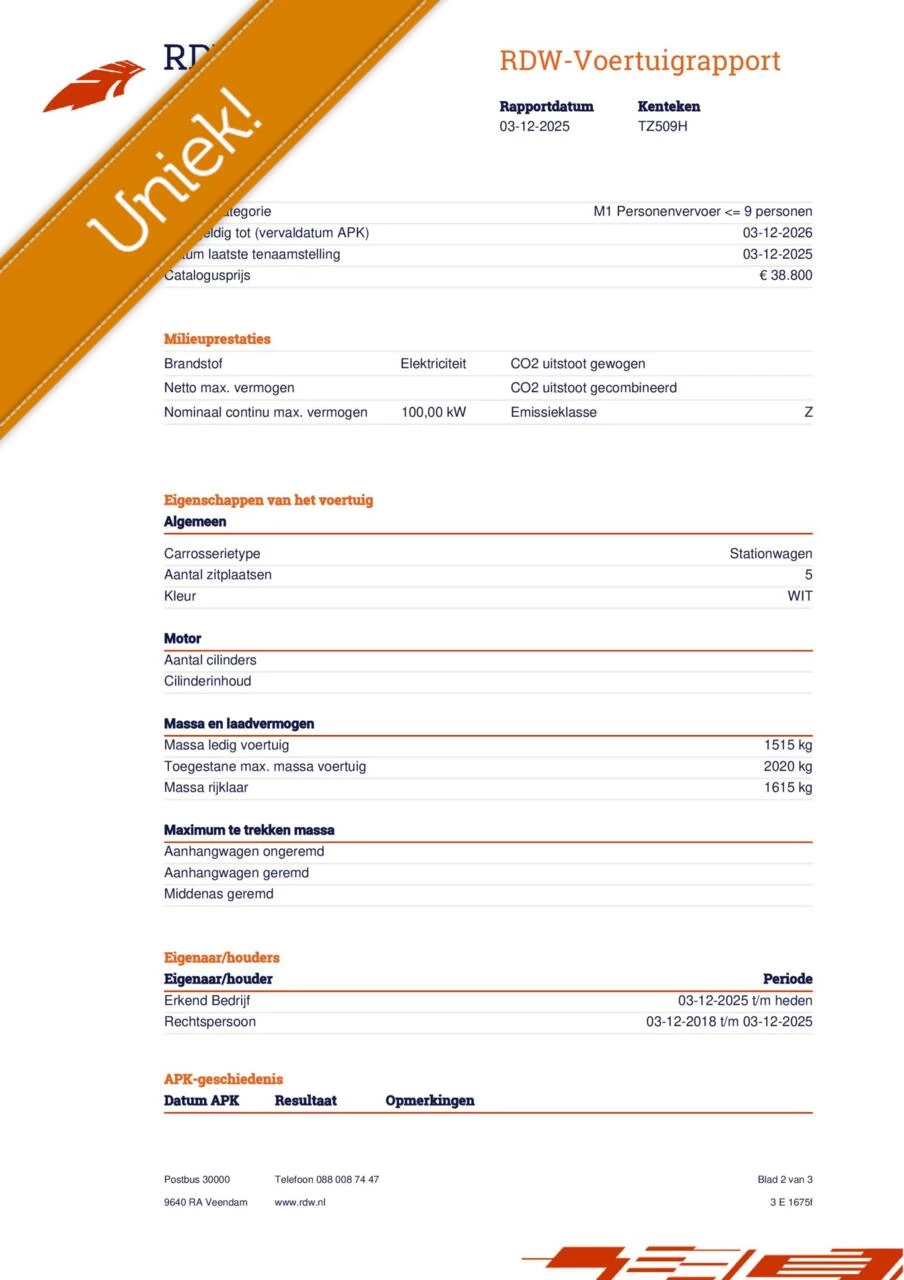 Hoofdafbeelding Volkswagen e-Golf