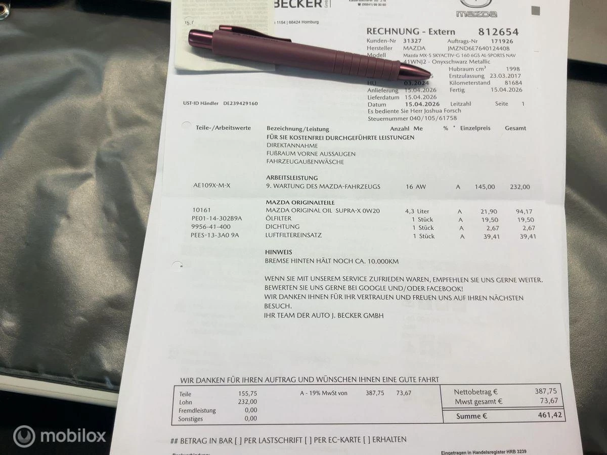 Hoofdafbeelding Mazda MX-5