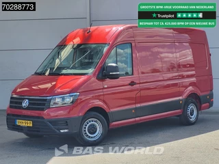 Volkswagen Crafter 177pk Automaat L3H3 Trekhaak Navi Airco Cruise Camera Parkeersensoren Euro6 L2H2 12m3 Airco Trekhaak Cruise control