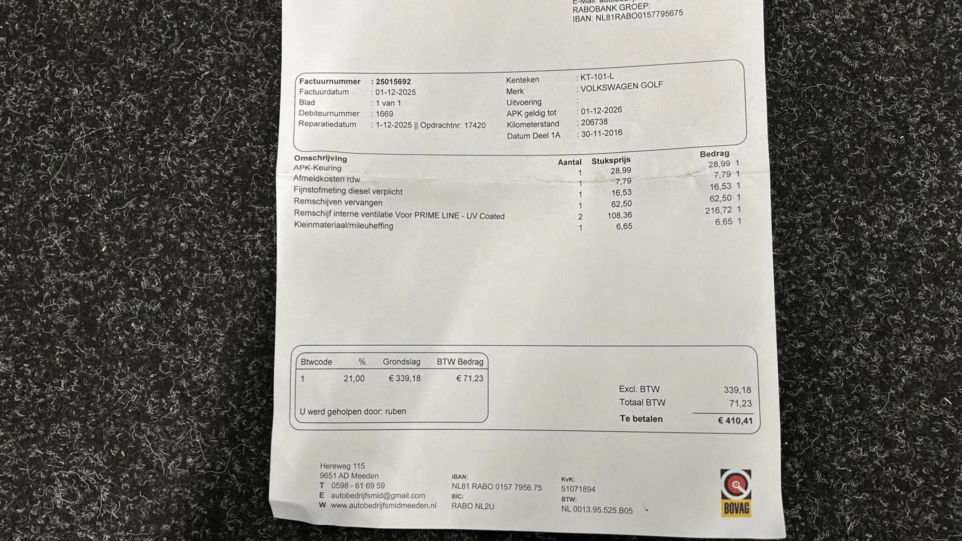 Hoofdafbeelding Volkswagen Golf