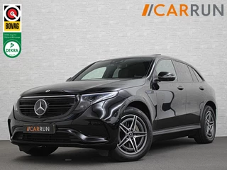 Mercedes-Benz EQC 400 4MATIC AMG-Line 80 kWh | 360 Camera | Distronic + | Schuifdak | Burmester | Keyless-Go | Trekhaak | Memory | Carbon | Zwarte Sierlijsten | Sfeerverlichting | Carplay | Getint Glas | Widescreen | LED | 19'' |