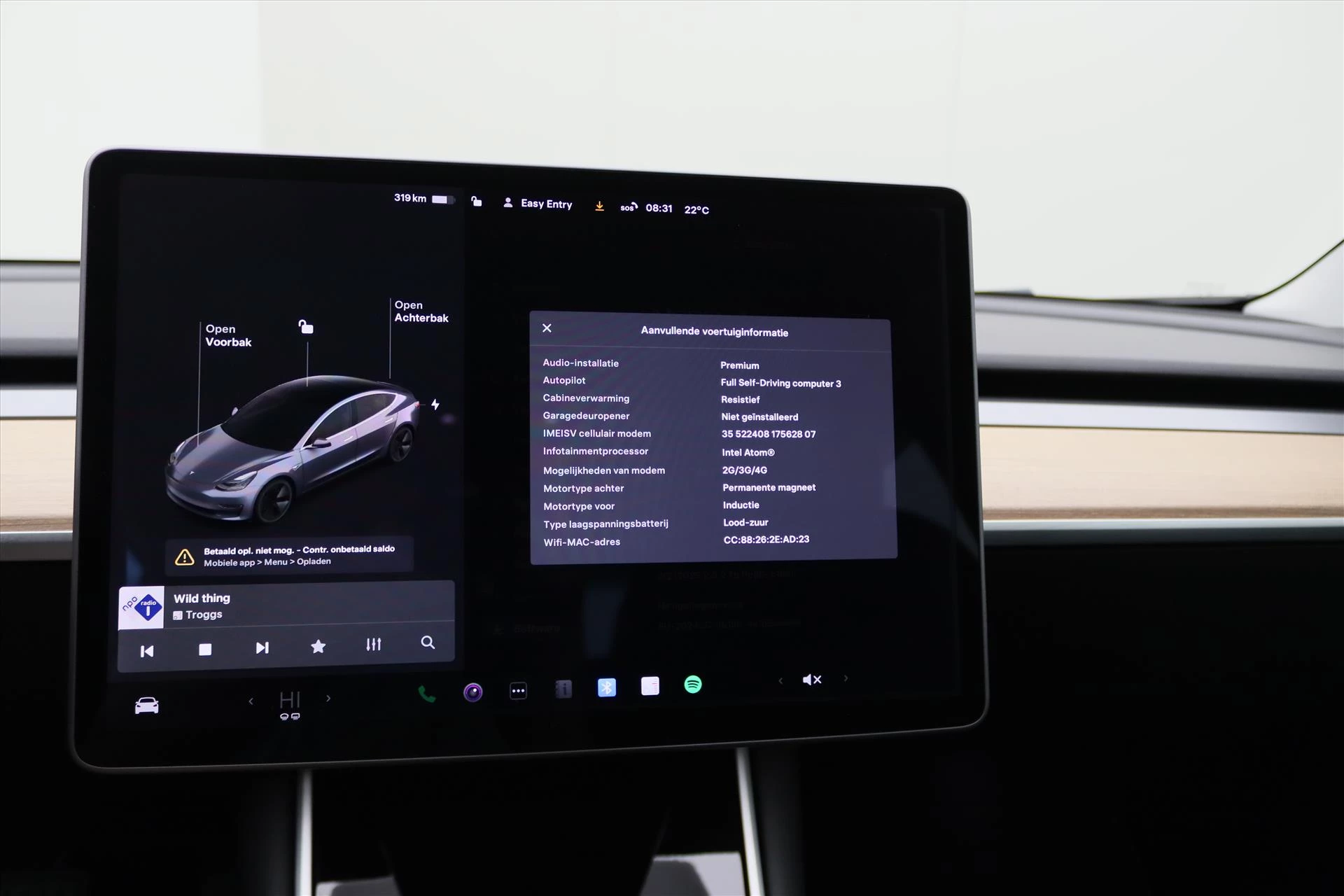 Hoofdafbeelding Tesla Model 3