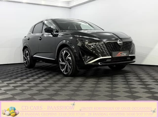 Nissan QASHQAI 1.3 MHEV Xtronic Tekna Plus Panoramadak, 360 Camera, 20 inch velgen, Bose geluidsysteem, Memory stoelen, Head-up display, Navi, Keyless start, Elektrische achterklep, 3 jaar garantie