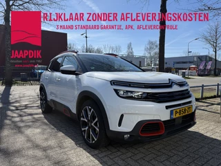 Citroën C5 Aircross BWJ 2019 1.6 181 PK PureTech Shine AUTOMAAT | TREKHAAK | KEYLESS | ELEKTR. ACHTERKLEP | ELEKTR. STOELEN | LEDER | FULL LED | STOELVERW. | 360 CAMERA | ADAPTIVE CRUISE | PANO | KEYLESS | CARPLAY + ANDROID | NAVI | CLIMA | LMV | PDC