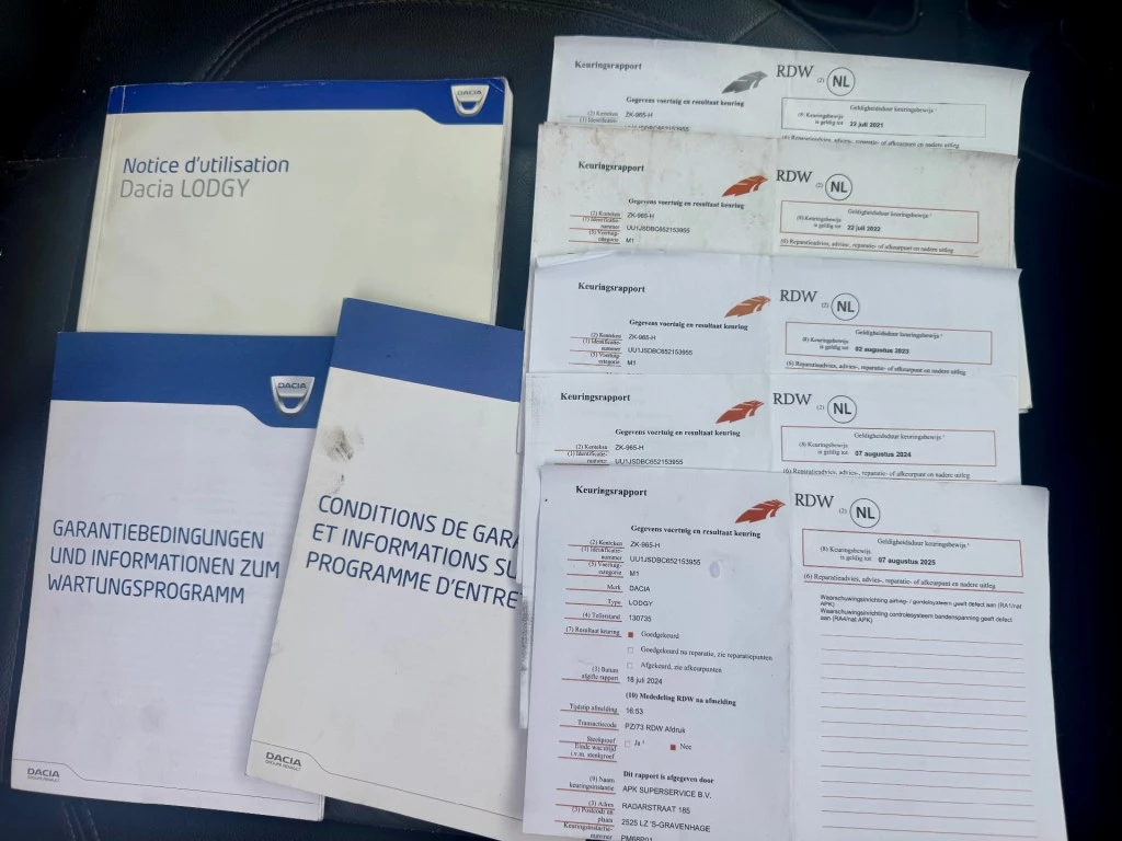 Hoofdafbeelding Dacia Lodgy