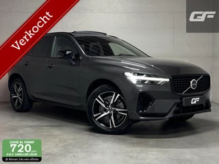 Volvo XC60 2.0 T6 Recharge AWD R-Design Pano Luchtvering H/K 360° Trekh. NAP
