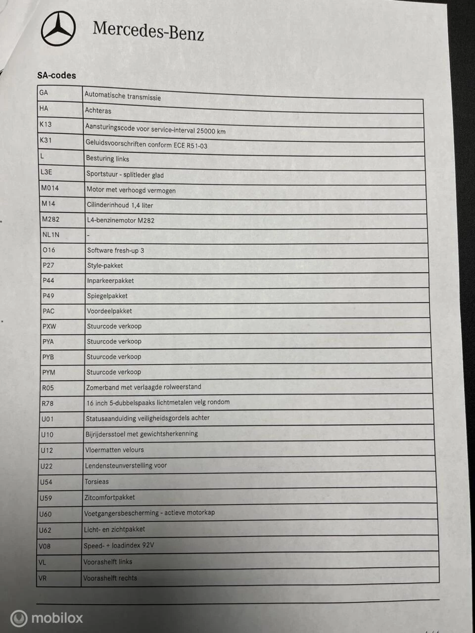 Hoofdafbeelding Mercedes-Benz A-Klasse