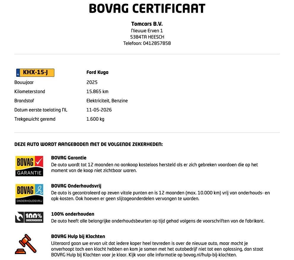 Hoofdafbeelding Ford Kuga
