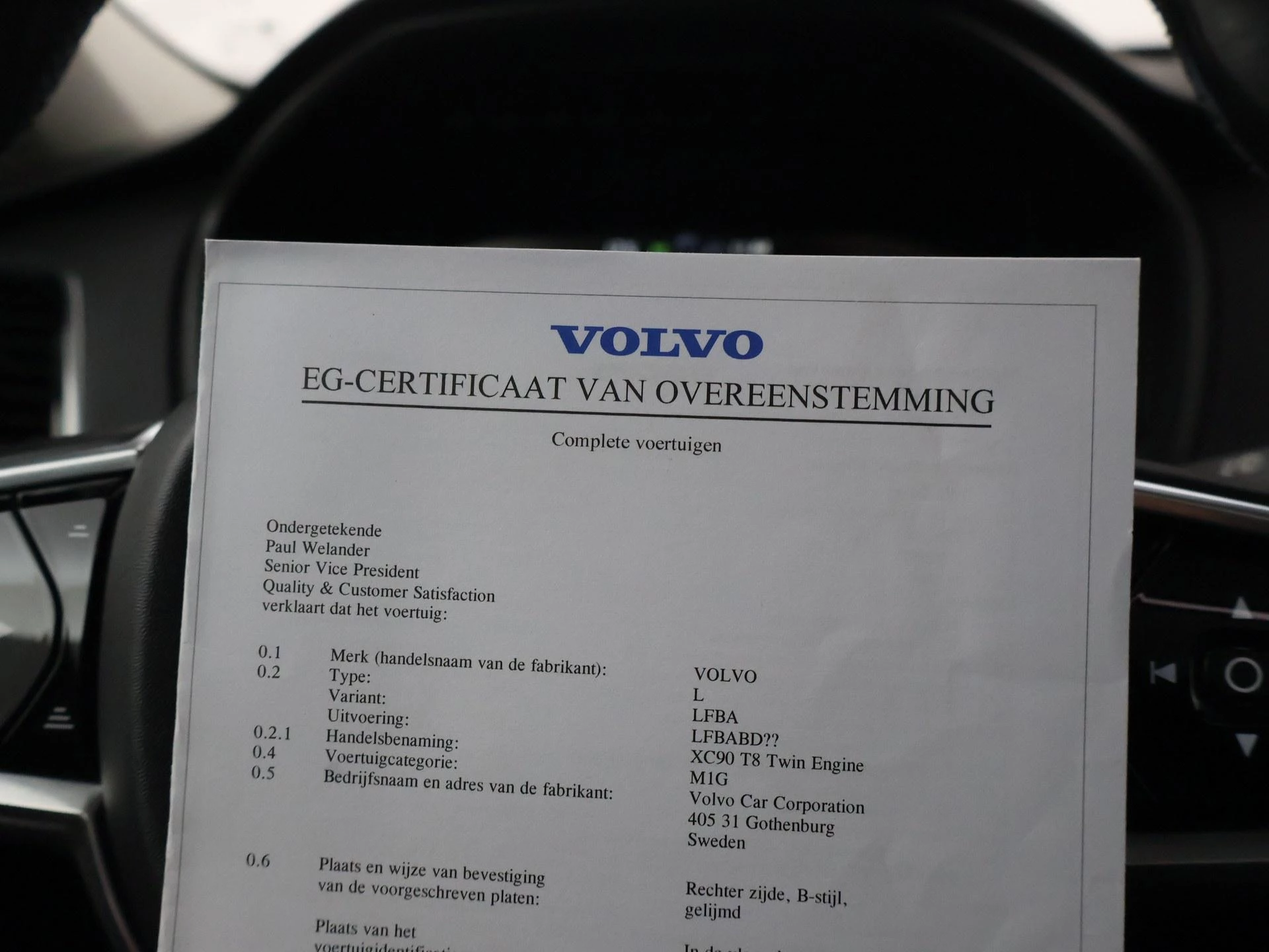 Hoofdafbeelding Volvo XC40