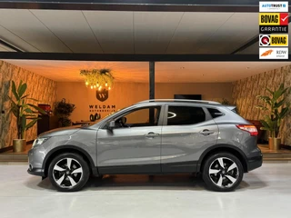 Nissan Qashqai 1.2 Tekna Garantie Pano 360 Camera StoelVW Cruise Navi Keyless Lane ASS Clima Led Rijklaar