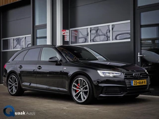 Hoofdafbeelding Audi A4 Audi A4 3.0 TDI 272pk Quattro S-Line | LEER | TREKHAAK | LED | CARPLAY