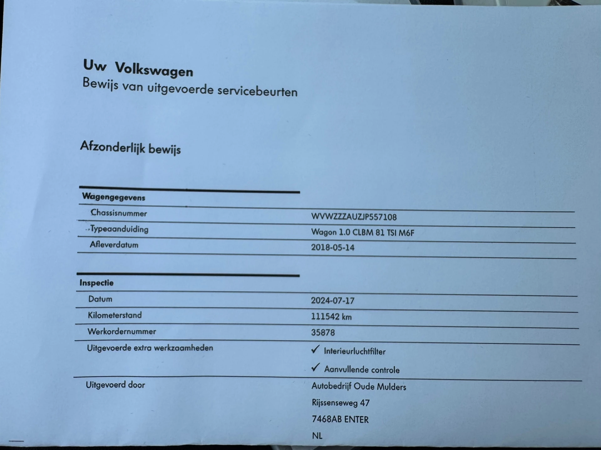 Hoofdafbeelding Volkswagen Golf