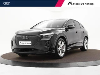 Hoofdafbeelding Audi Q4 Sportback e-tron Audi Q4 Sportback e-tron 40 204pk S edition 77 kWh · SOH 97,1% · Apple/Android Car Play · Camera · Adaptive Cruise Control · 20'' · Navigatie · Head-up Display ·