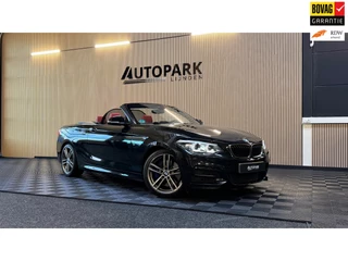 BMW 2-serie Cabrio M240i High Executive|HARMAN KARDON|MEMORYSEATS|KEYLESS|CARPLAY|SFEERVERLICHT|SHADOWLINE|340PK|DEALERONDERHOUDEN