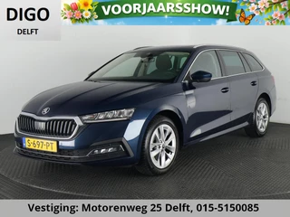 Skoda Octavia Combi 1.5 e-TSI HYBRID BUS.PLUS 150 PK 1e EIG AUTOMAAT SCHUIF/KANTEL PANORAMADAK.GROTE WEG KM !