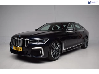 BMW 7-serie 745e High Executive M-SPORT ORG.NED / SOH 91% / CARBON-ZWART / NAP / LUCHTVERING / ACHTERASBESTURING / HARMAN-KARDON
