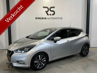 Nissan Micra 0.9 IG-T 90 pk handg. N-Connecta | Navi | Camera | PDC | Cruise | LED | Stoelverw. | DAB+ | Org. NLD. |