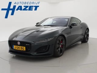 Hoofdafbeelding Jaguar F-Type Jaguar F-TYPE P300 R-DYNAMIC ORIG. NL BRITISH RACING GREEN + PERFORMANCE STOELEN / PANORAMA