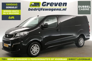 Peugeot Expert 2.0 BlueHDI L3H1 180PK Automaat Dubbele Cabine 6 Persoons Airco Cruise Carplay Navi LED PDC