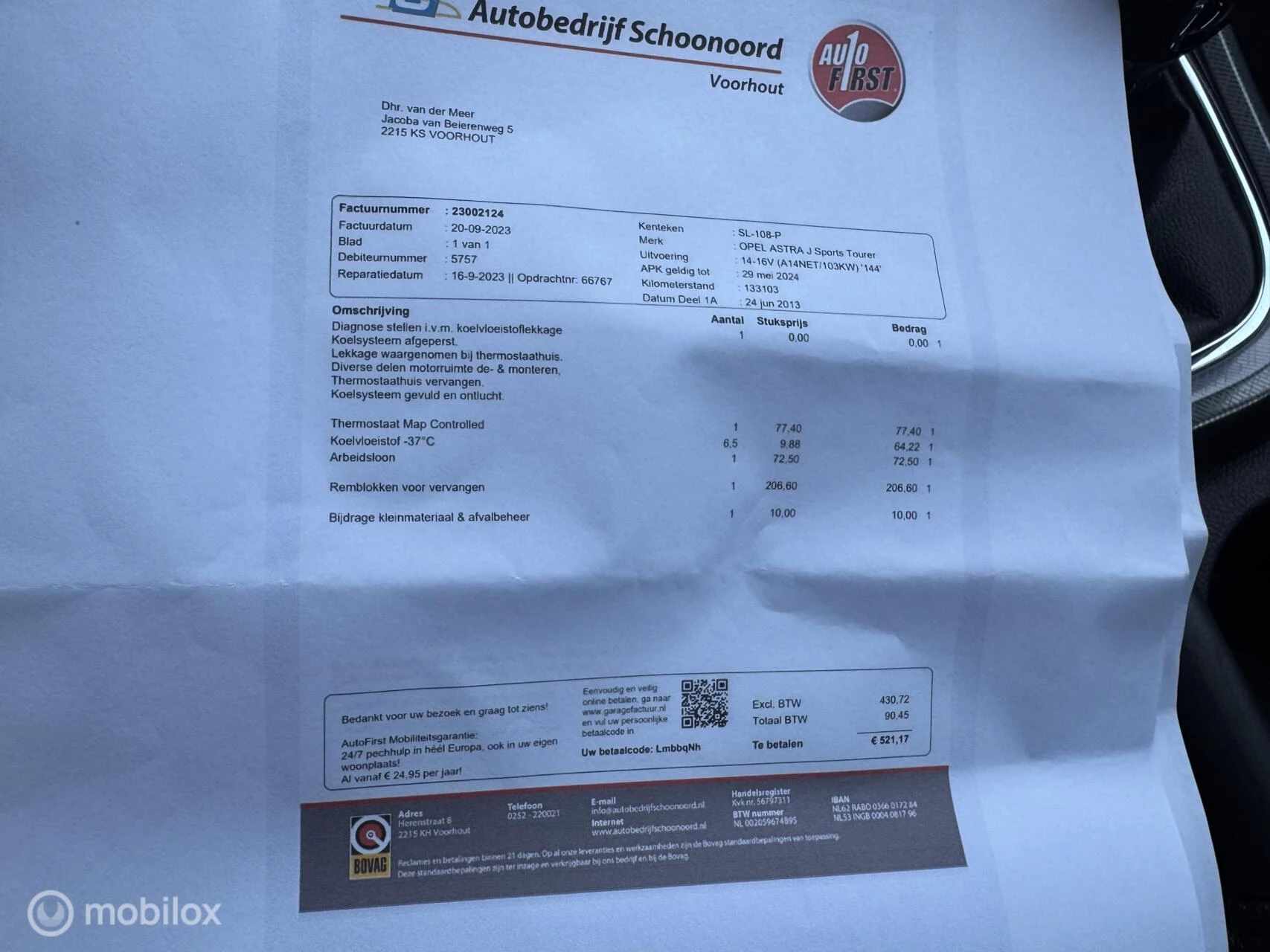 Hoofdafbeelding Opel Astra