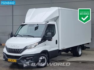 Iveco Daily 35C16 Automaat Laadklep Bakwagen Airco Camera Meubelbak Koffer Gesloten laadbak 19m3 Airco