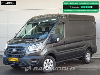 Ford Transit 165pk Automaat Nieuw Model Limited L2H2 CarPlay Xenon Camera 10m3 Airco Cruise control