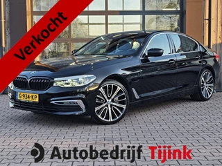 BMW 5 Serie 530e iPerformance eDrive Edition | LED | Trekhaak | Stoelverwarming | Park Assist | Leder | M-Sport stuur | LMV 20" | Zwarte hemel |