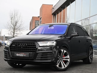 Audi Q7 3.0TFSI 334PK Quattro S-Line 7-Pers Pano Bose Lucht Massage/Koel Sfeerverl M-Led 22-inch Trekh. VOL!!