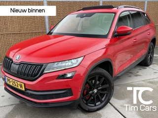 Skoda Kodiaq 1.4 TSI Style Business 7-persoons | Panoramadak | Adaptieve cruise control | Stoel & stuurverwarming | Rondomzicht camera | Trekhaak uitklapbaar | Getint glas | Zwart optiek pakket | Verwarmde voorruit