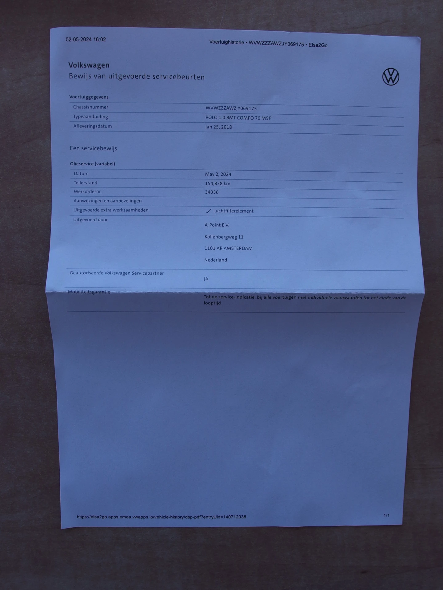 Hoofdafbeelding Volkswagen Polo