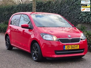 Hoofdafbeelding Škoda Citigo Skoda Citigo (Vw UP model) NAP Navigatie Greentech Fresh Cruise Control Airco Navigatie Zwarte velgen All season getinte ramen